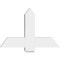 Ekena Millwork Eugene Architectural Grade PVC Gable Bracket, 36"W x 24"H x 4"D x 6"F, 16/12 Pitch GBP036X24X0406EUG00 - alternate 5
